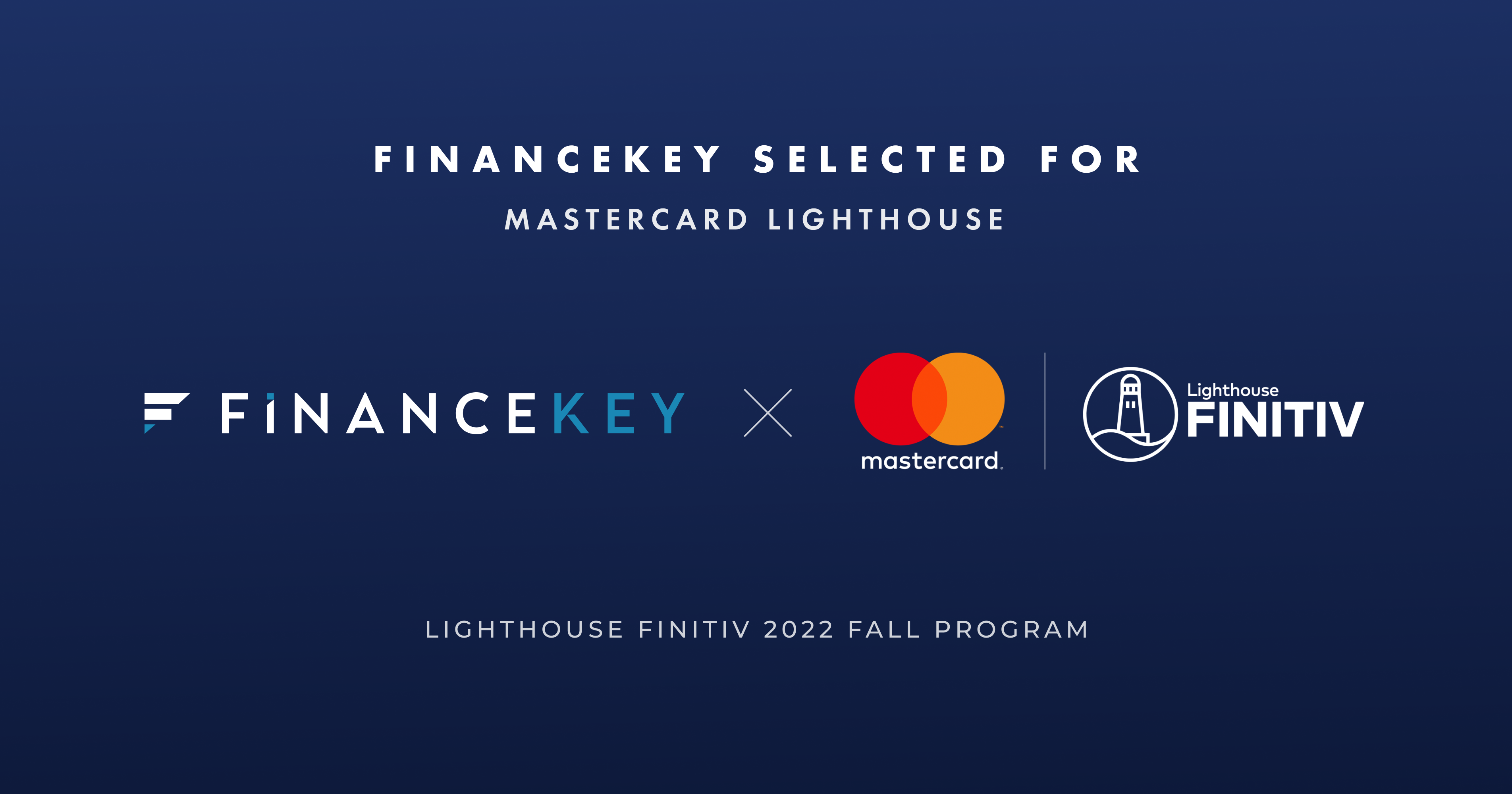 FinanceKey x Mastercard Lighthouse FINITIV
