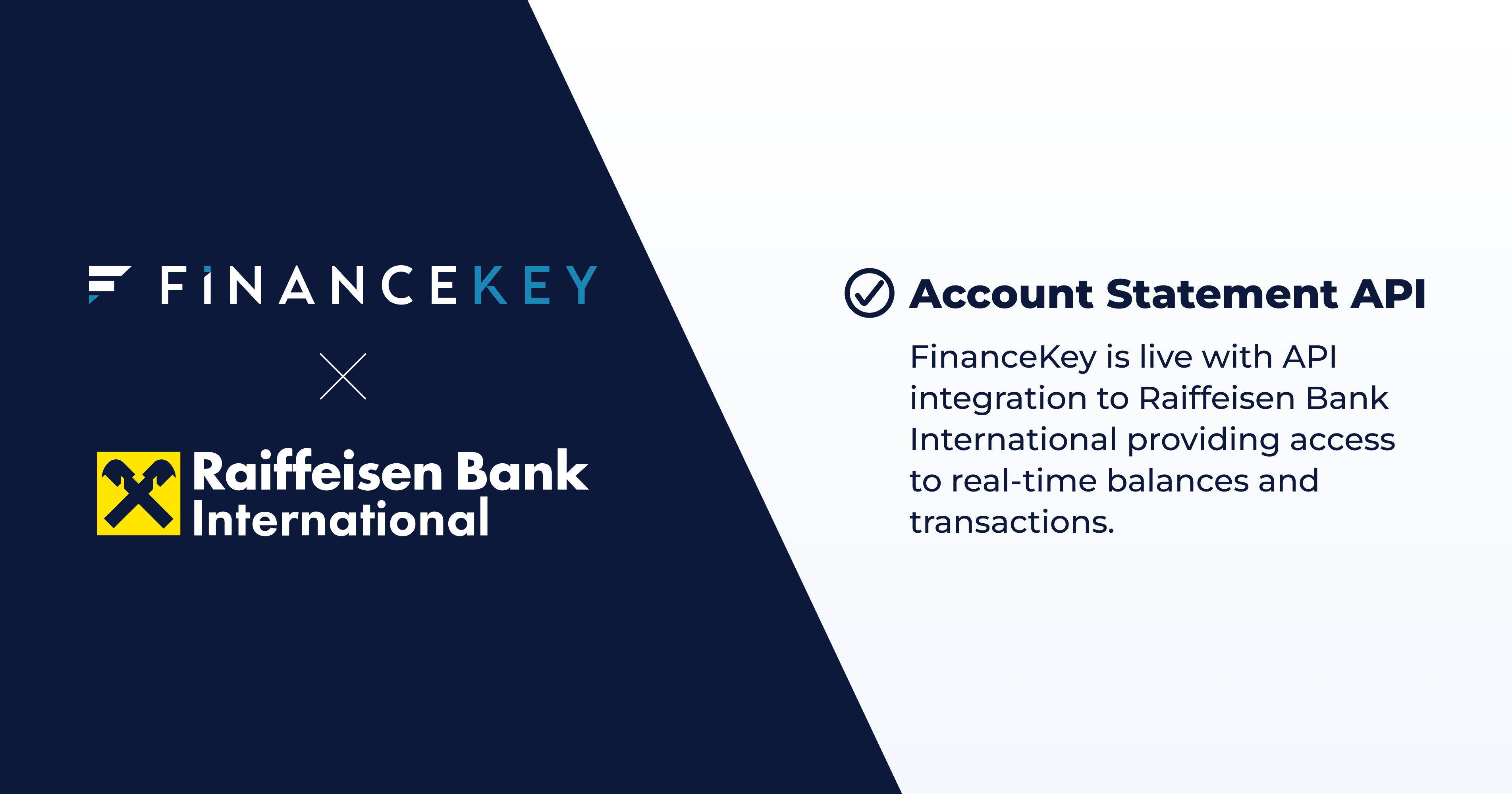 FinanceKey x Raiffeisen Bank International